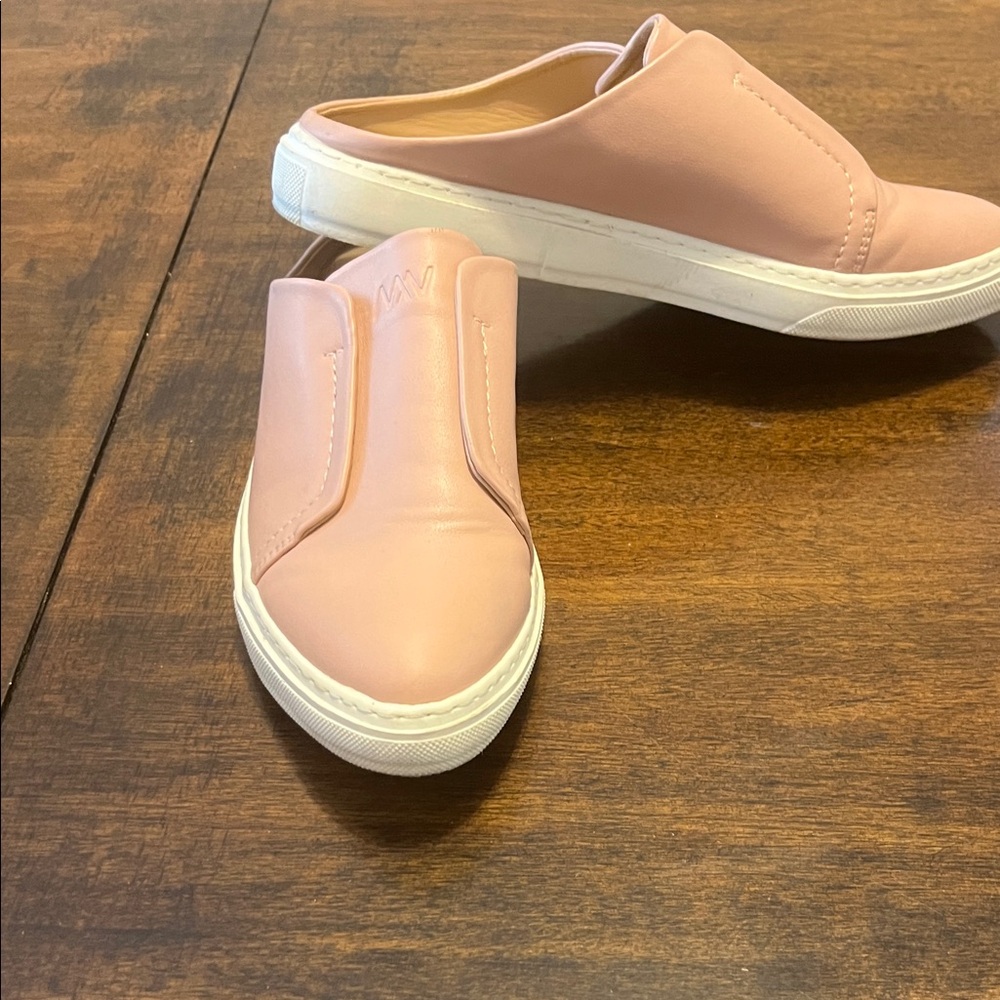 Matt & Nat Pink Slip-On Vegan Mules